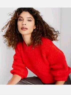 Future Collective Relaxed Crewneck Pullover Sweater